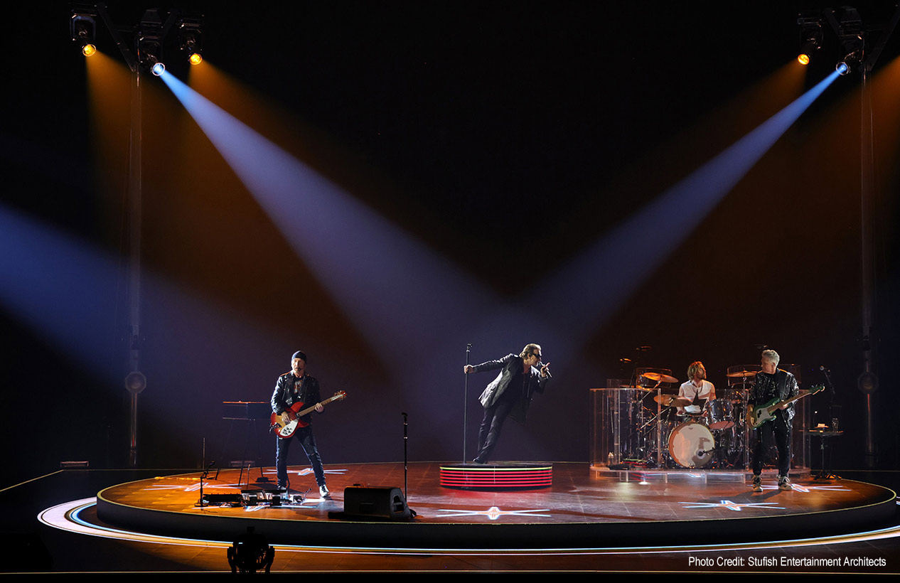 عرض جولة U2 في لاس فيغاس سفير